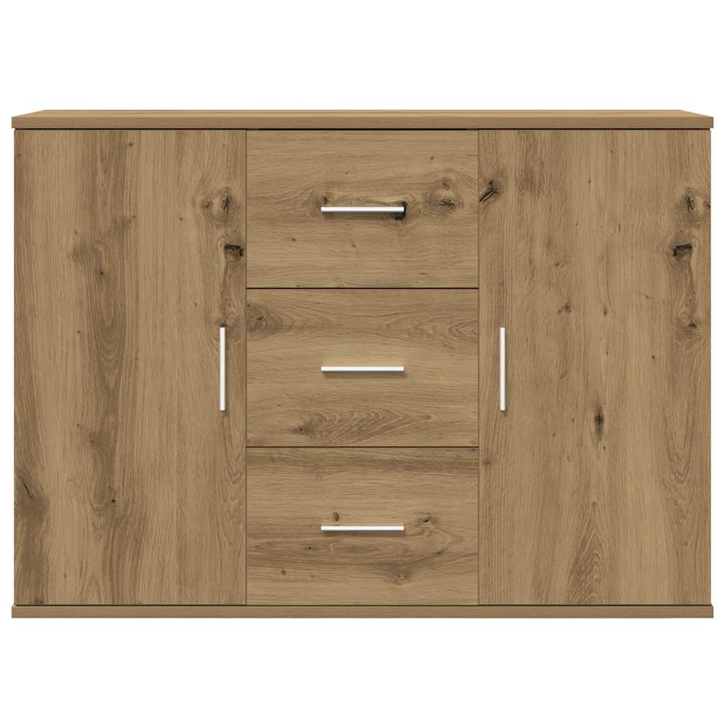 Skjenk artisan eik 90x29,5x65 cm konstruert tre