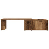 Salongbord gammelt tre 150x50x35 cm konstruert tre