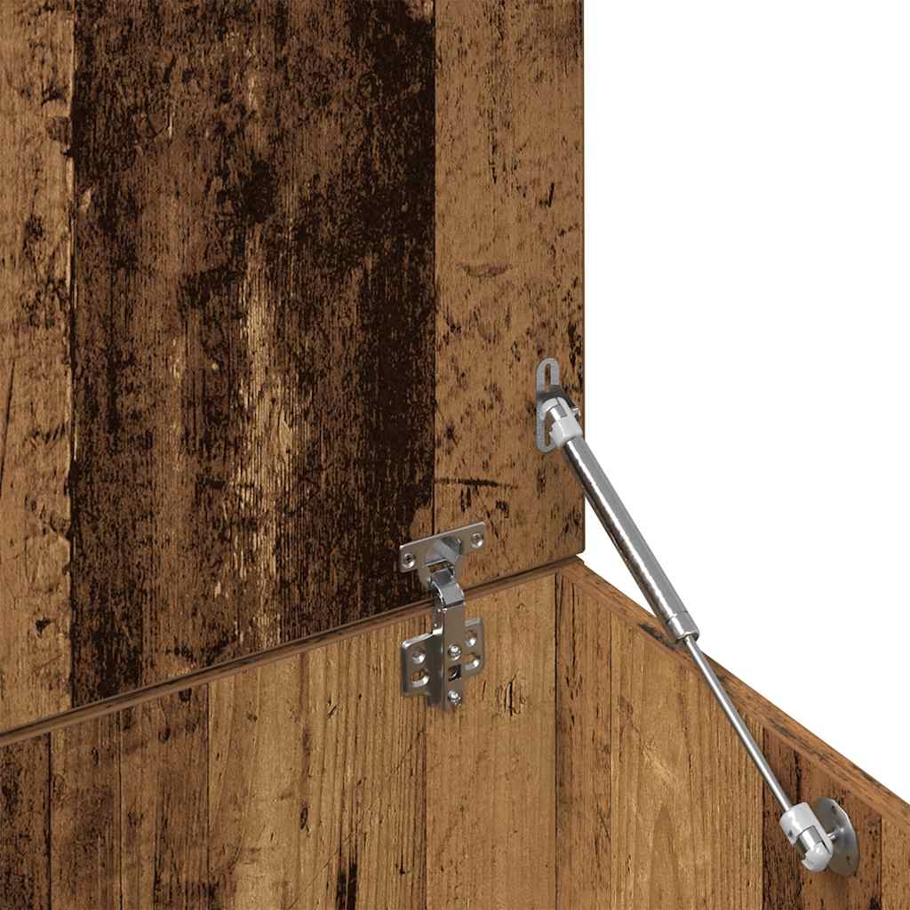 Salongbord gammelt tre 150x50x35 cm konstruert tre