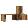 Salongbord gammelt tre 150x50x35 cm konstruert tre