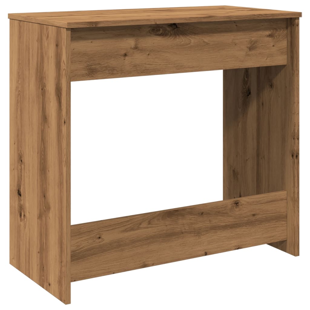 Skrivebord sonoma eik 80x40x75 cm konstruert tre