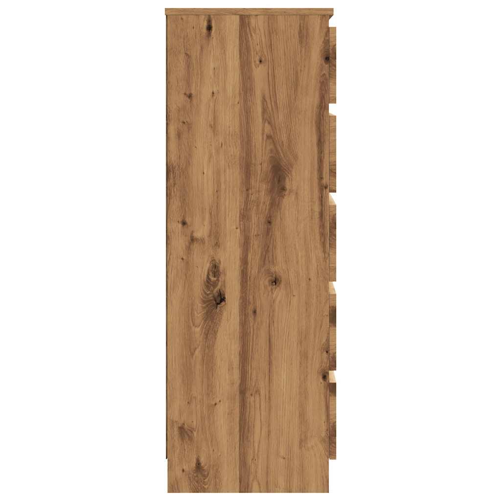 Kommode artisan eik 60x36x103 cm konstruert tre