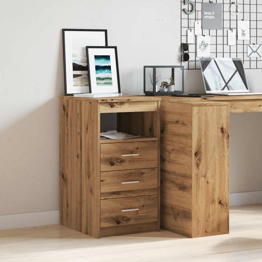 Kommode artisan eik 40x50x76 cm konstruert tre