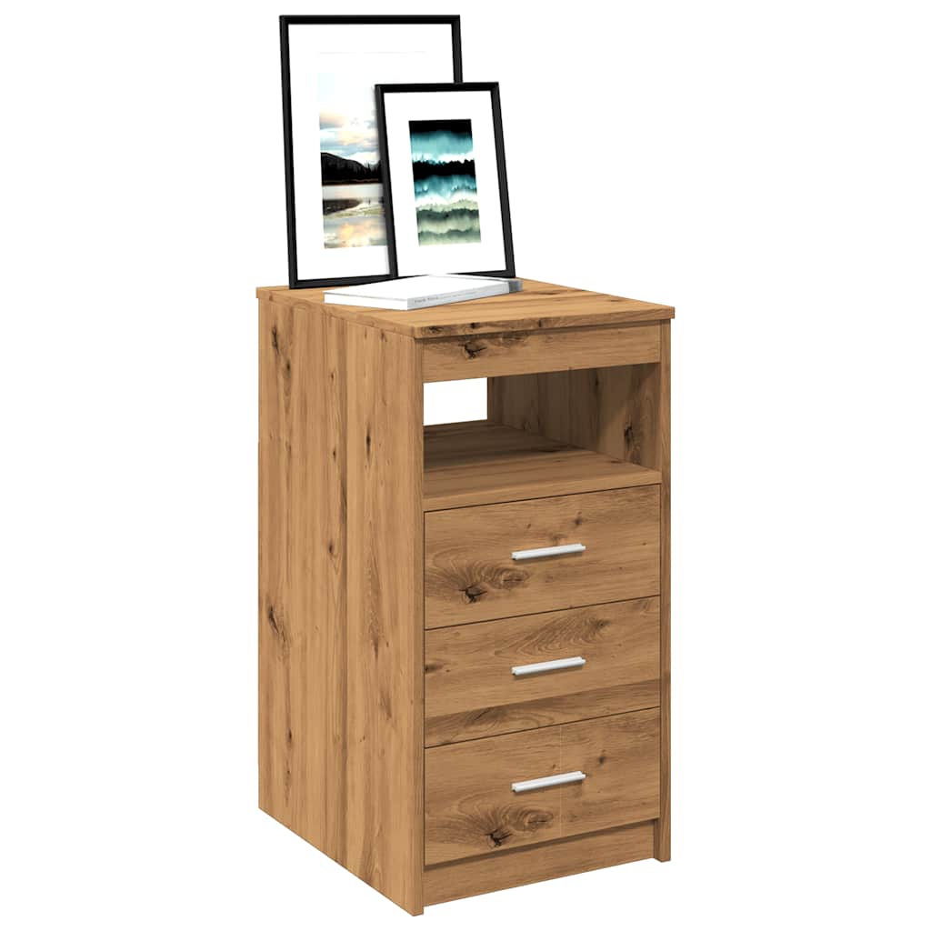 Kommode artisan eik 40x50x76 cm konstruert tre