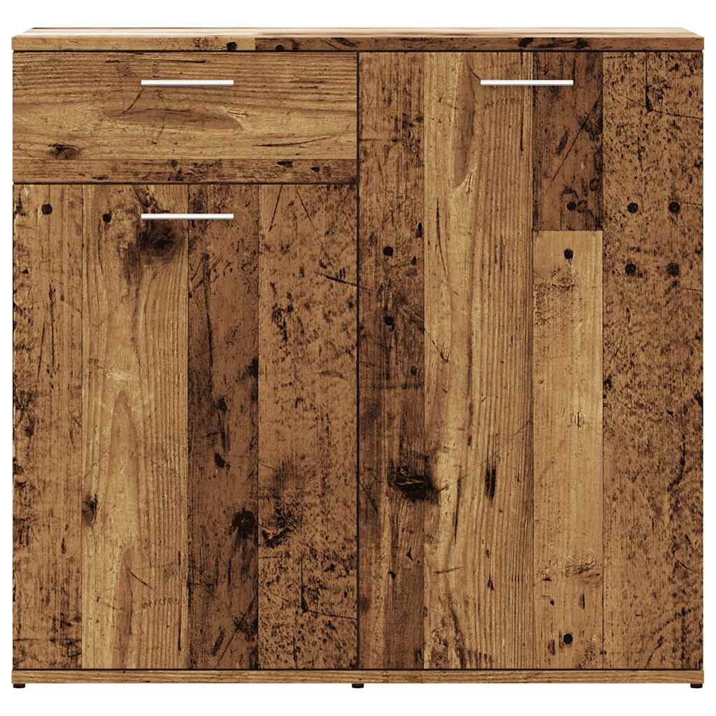 Skjenk gammelt tre 80x36x75 cm konstruert tre