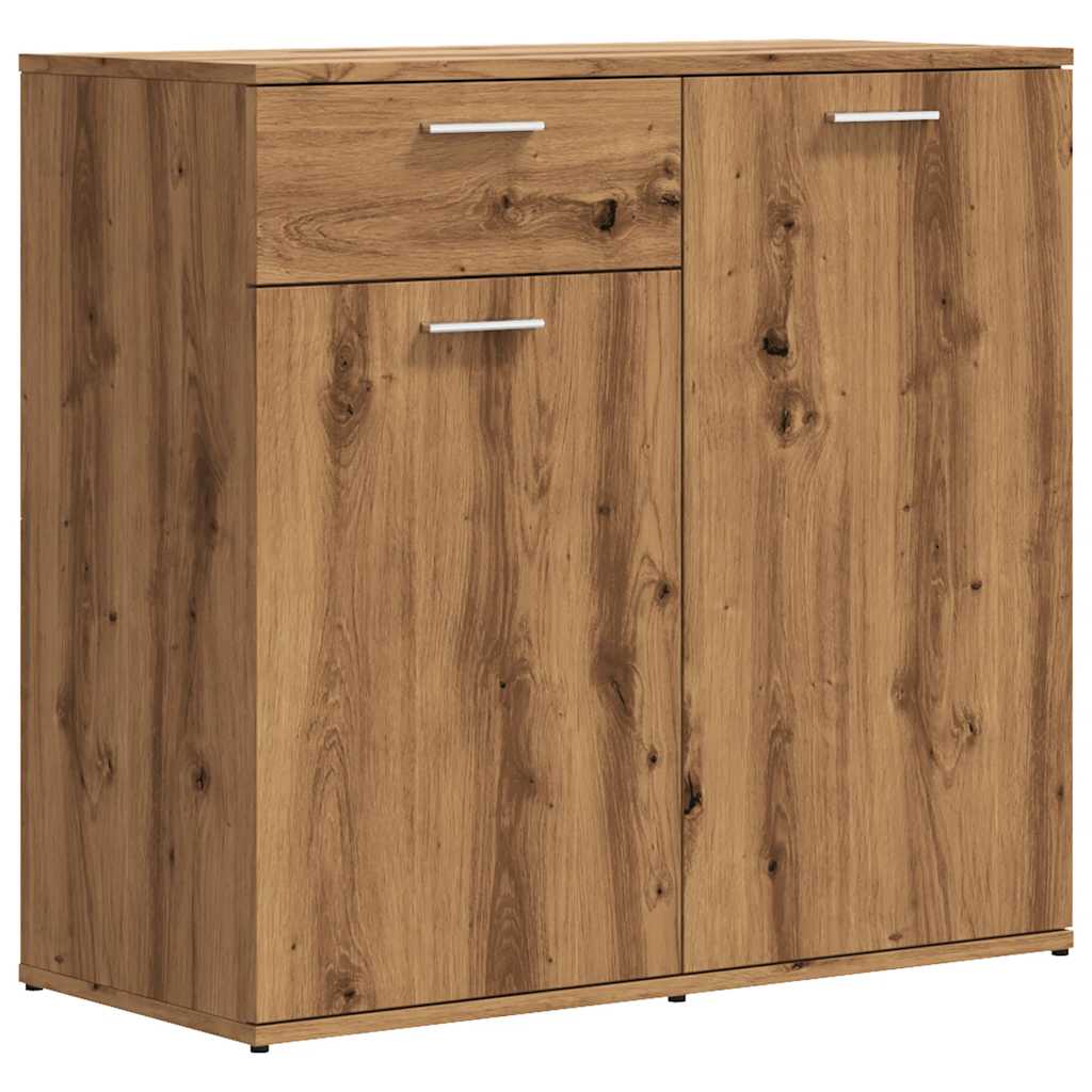 Skjenk artisan eik 80x36x75 cm konstruert tre