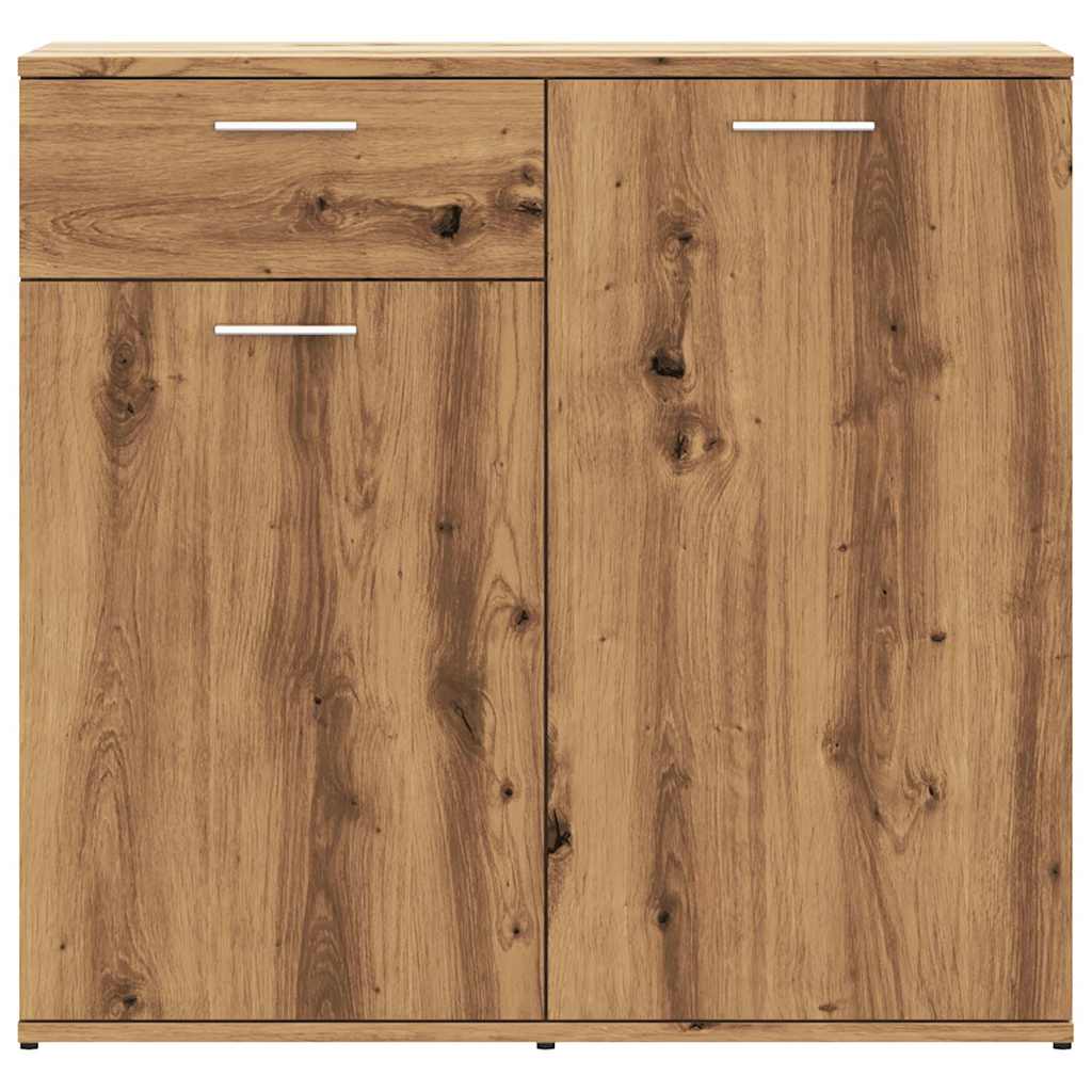 Skjenk artisan eik 80x36x75 cm konstruert tre
