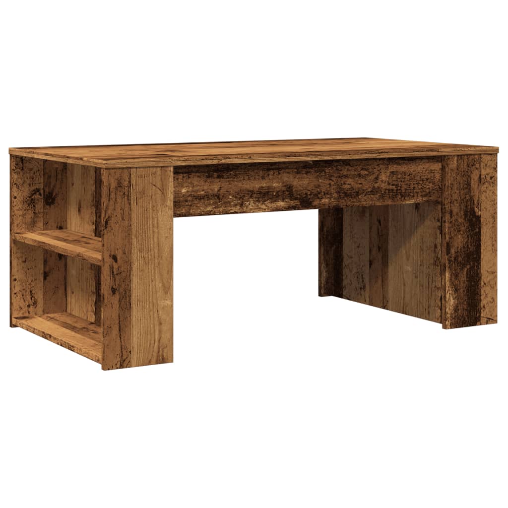 Salongbord gammelt tre 102x55x42 cm konstruert tre