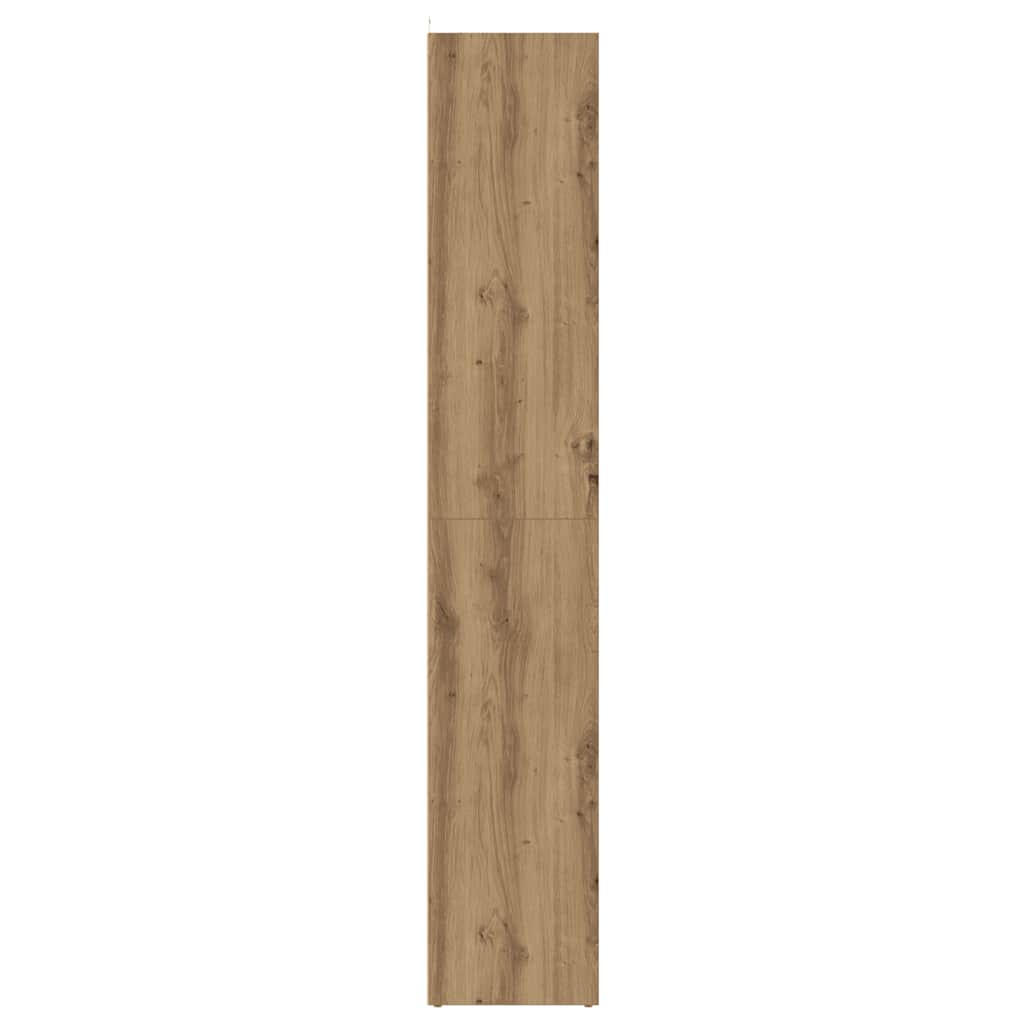 Bokhylle artisan eik 36x30x171 cm konstruert tre