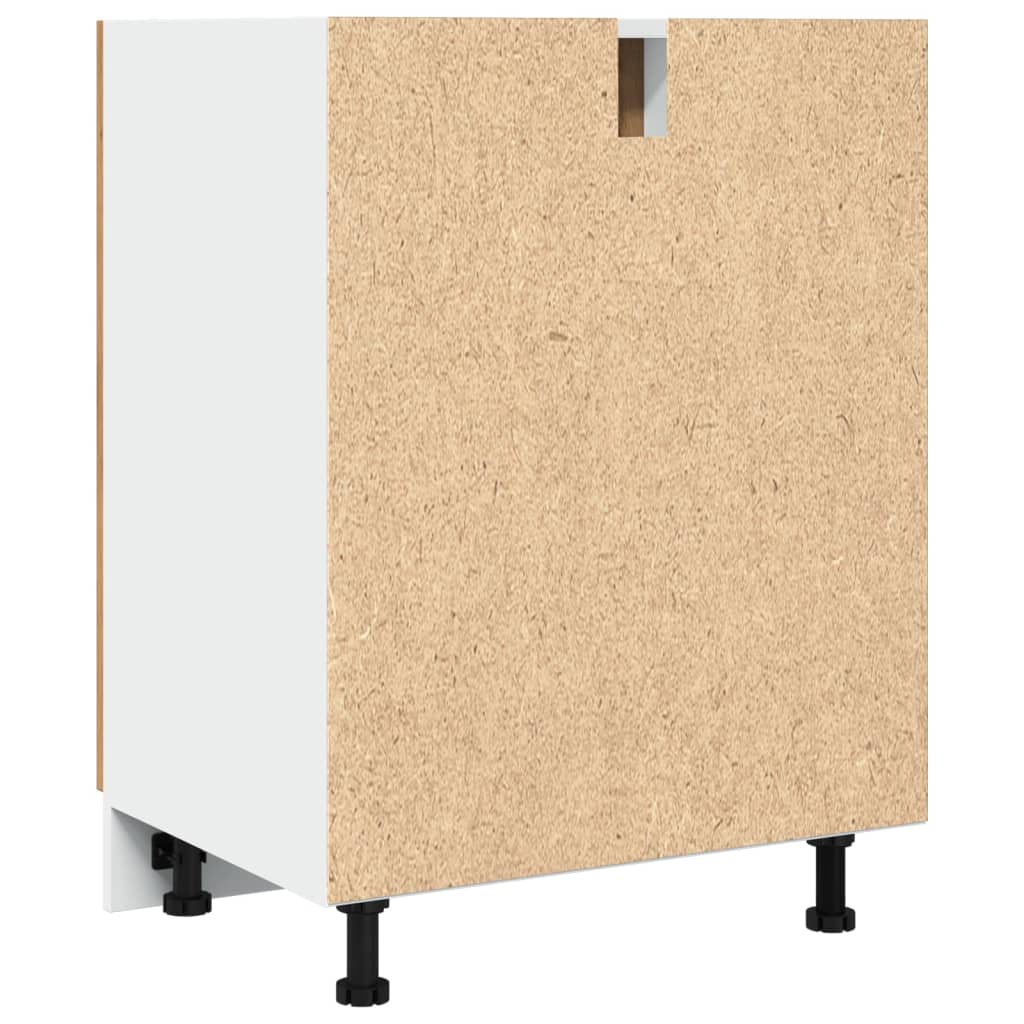 Bunnskap "Lyon" artisan eik 60x46x81,5 cm konstruert tre