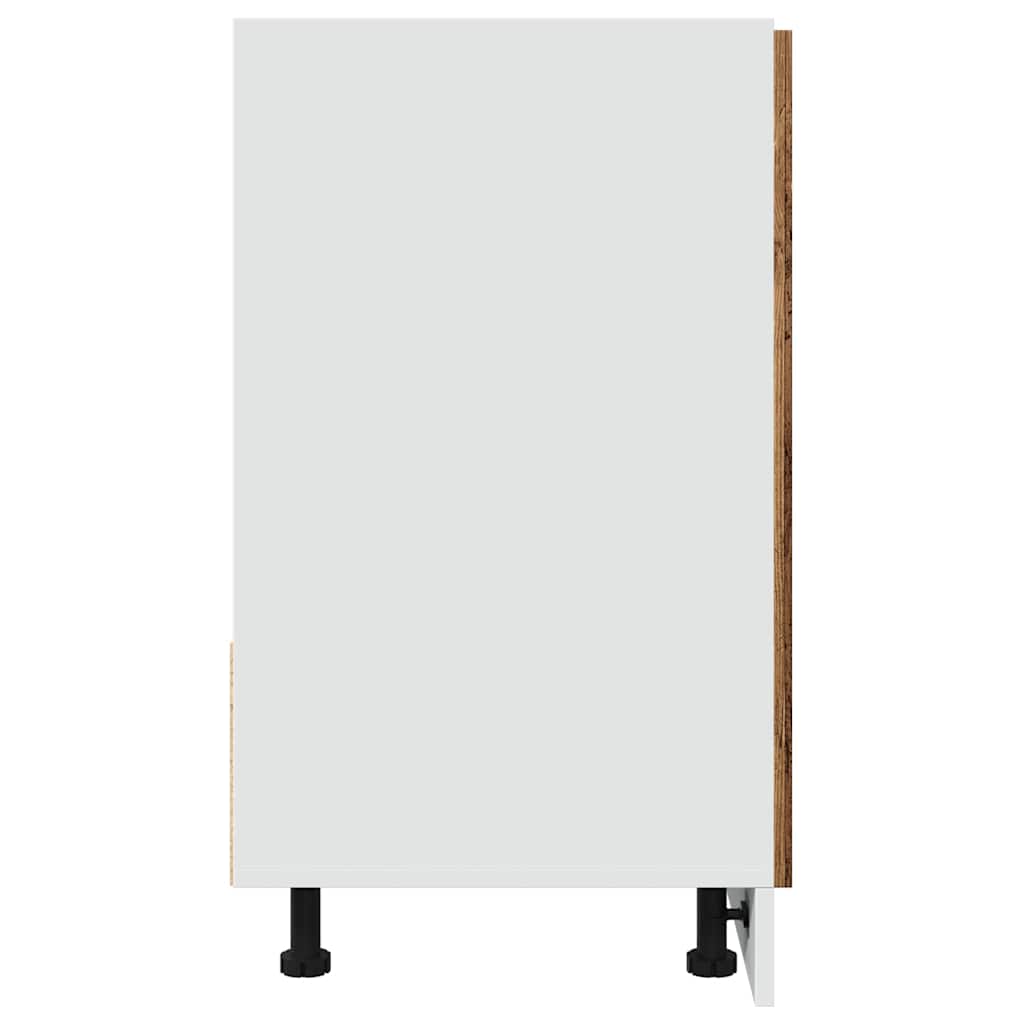 Bunnskap til vask "Lyon" gammelt tre 80x46x81,5 cm