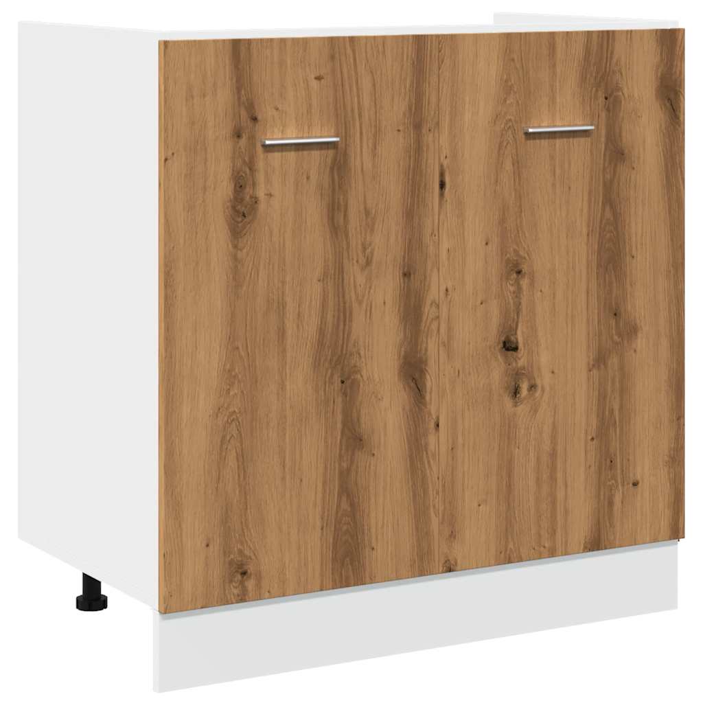 Bunnskap til vask "Lyon" artisan eik 80x46x81,5 cm