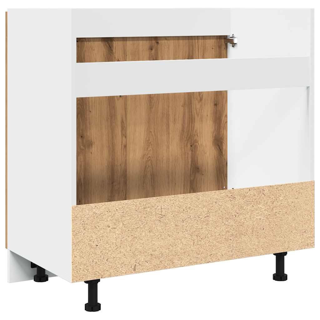 Bunnskap til vask "Lyon" artisan eik 80x46x81,5 cm