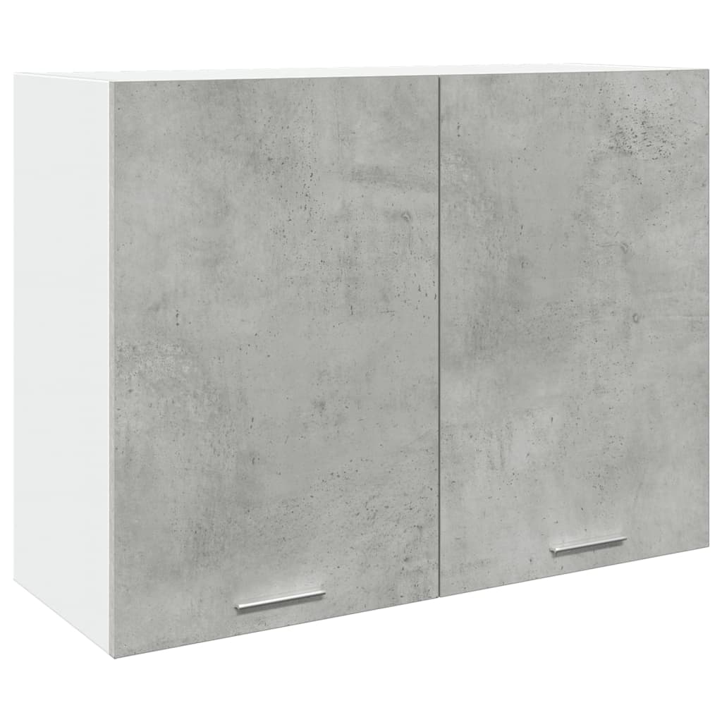 Hengende skap "Lyon" betonggrå 80x31x60 cm sponplate