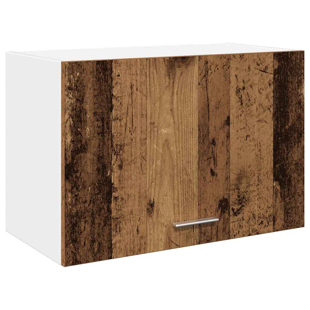 Hengende skap "Lyon" gammelt tre 60x31x40 cm konstruert tre