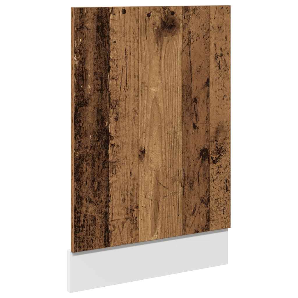 Oppvaskmaskinspanel "Lyon" gammelt tre 45x3x67 cm