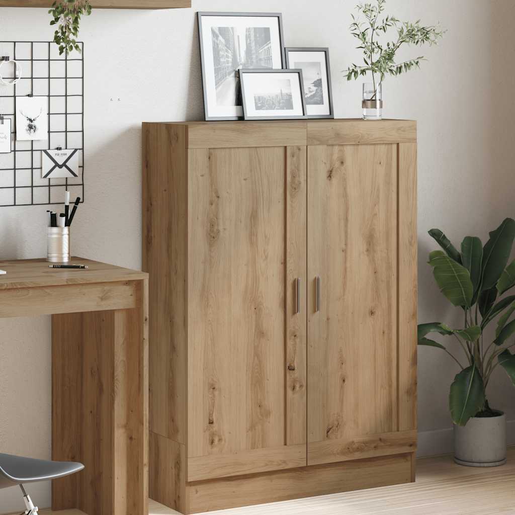 Bokhylle artisan eik 82,5x30,5x115 cm konstruert tre