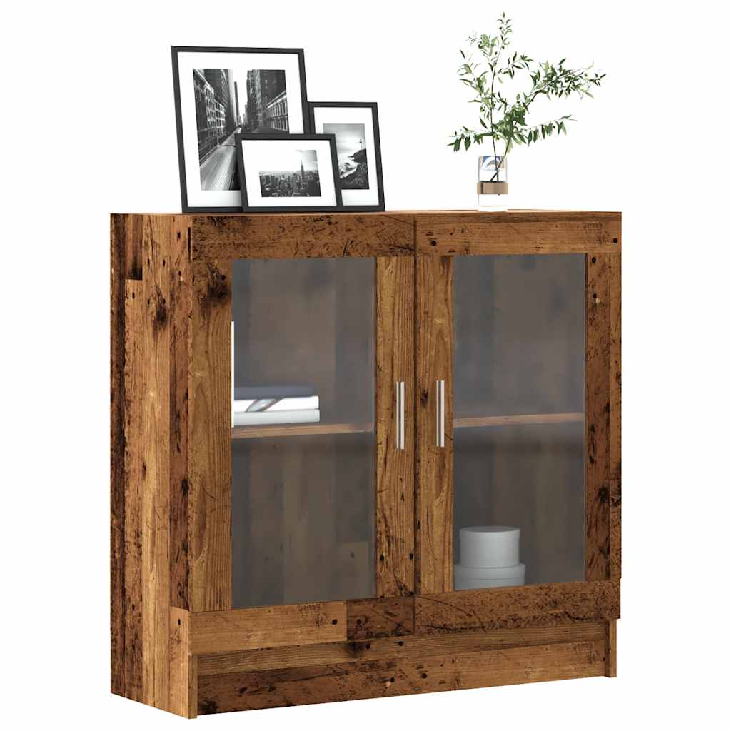 Bokhylle gammelt tre 82,5x30,5x80 cm konstruert tre