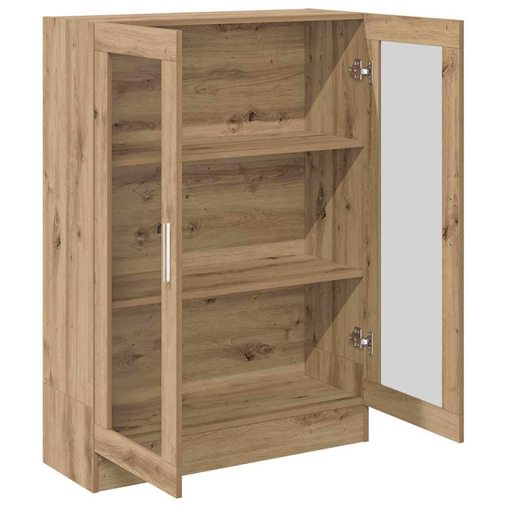 Bokhylle artisan eik 82,5x30,5x115 cm konstruert tre
