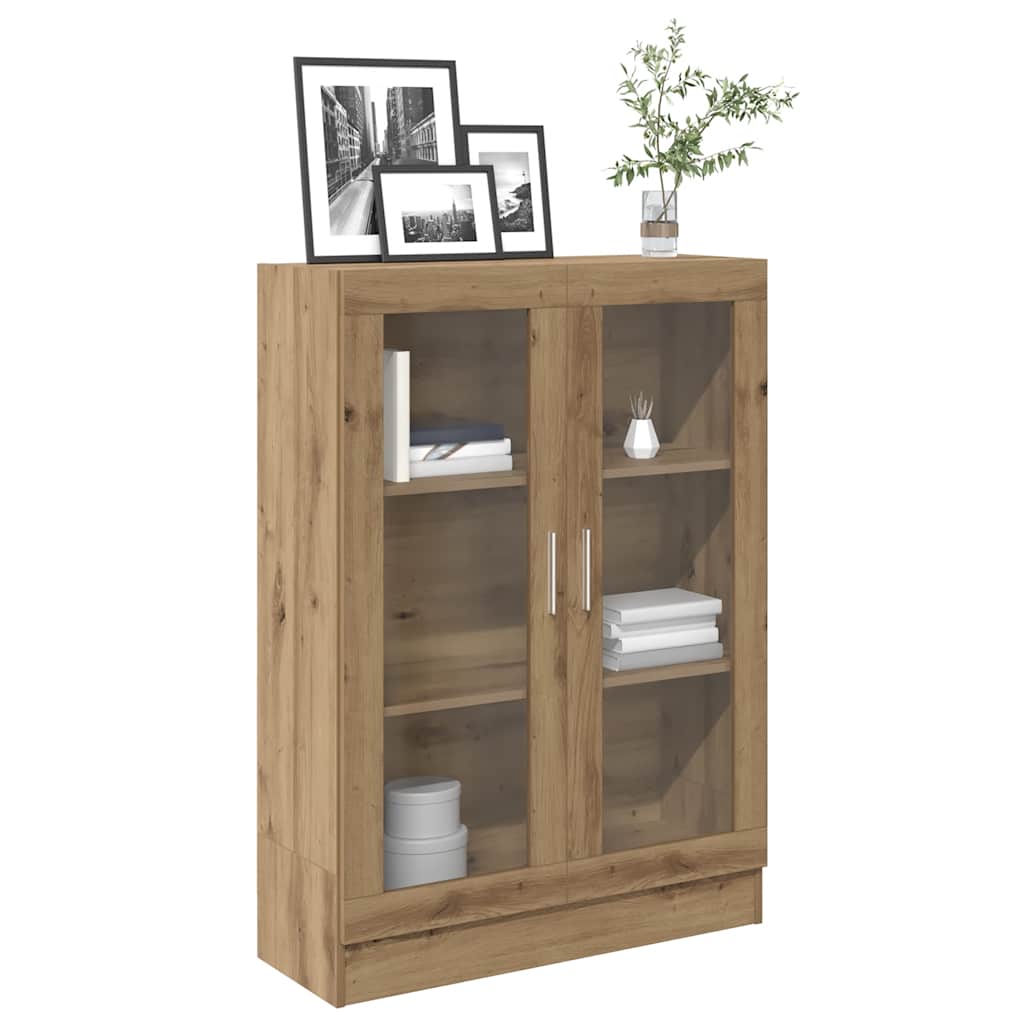 Bokhylle artisan eik 82,5x30,5x115 cm konstruert tre