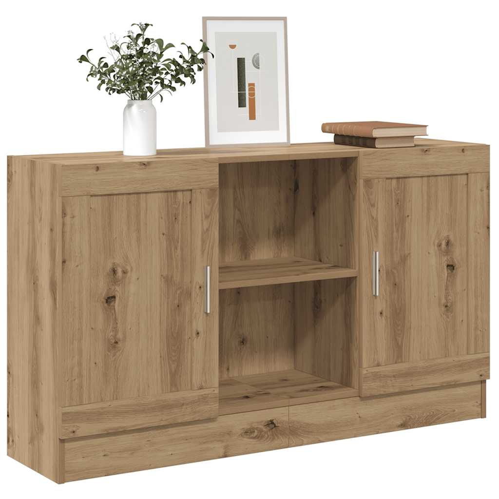 Skjenk artisan eik 120x30,5x70 cm konstruert tre