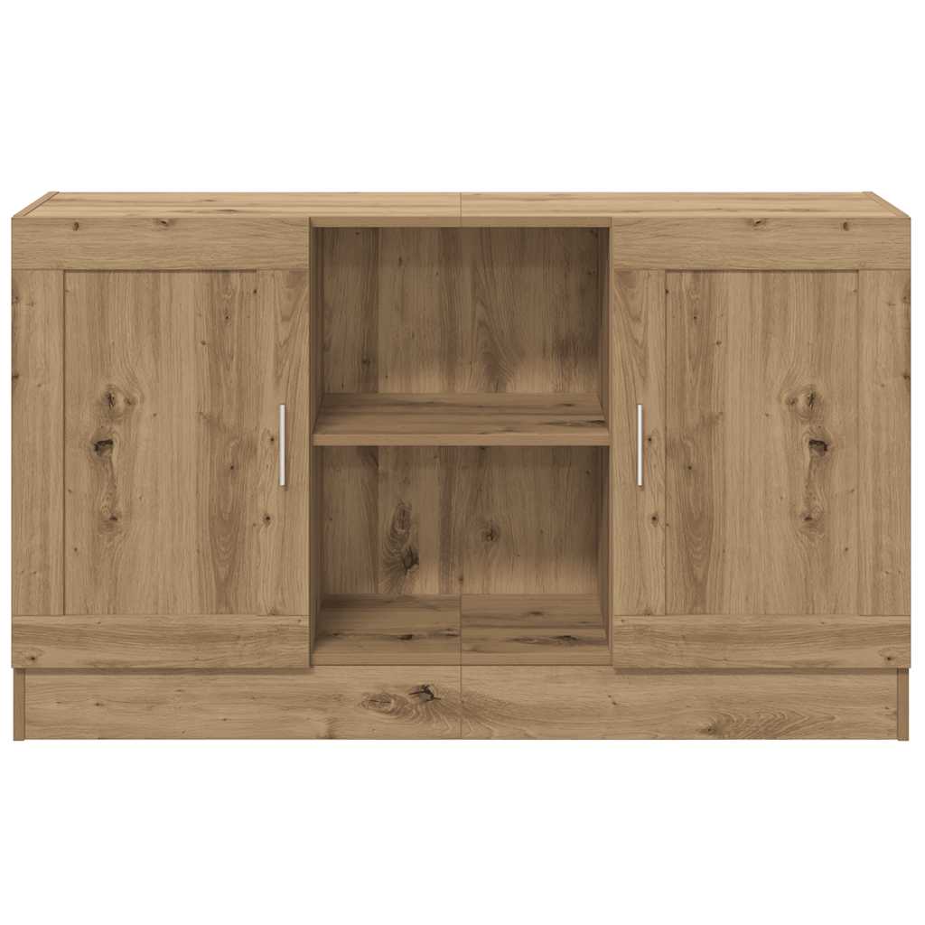 Skjenk artisan eik 120x30,5x70 cm konstruert tre
