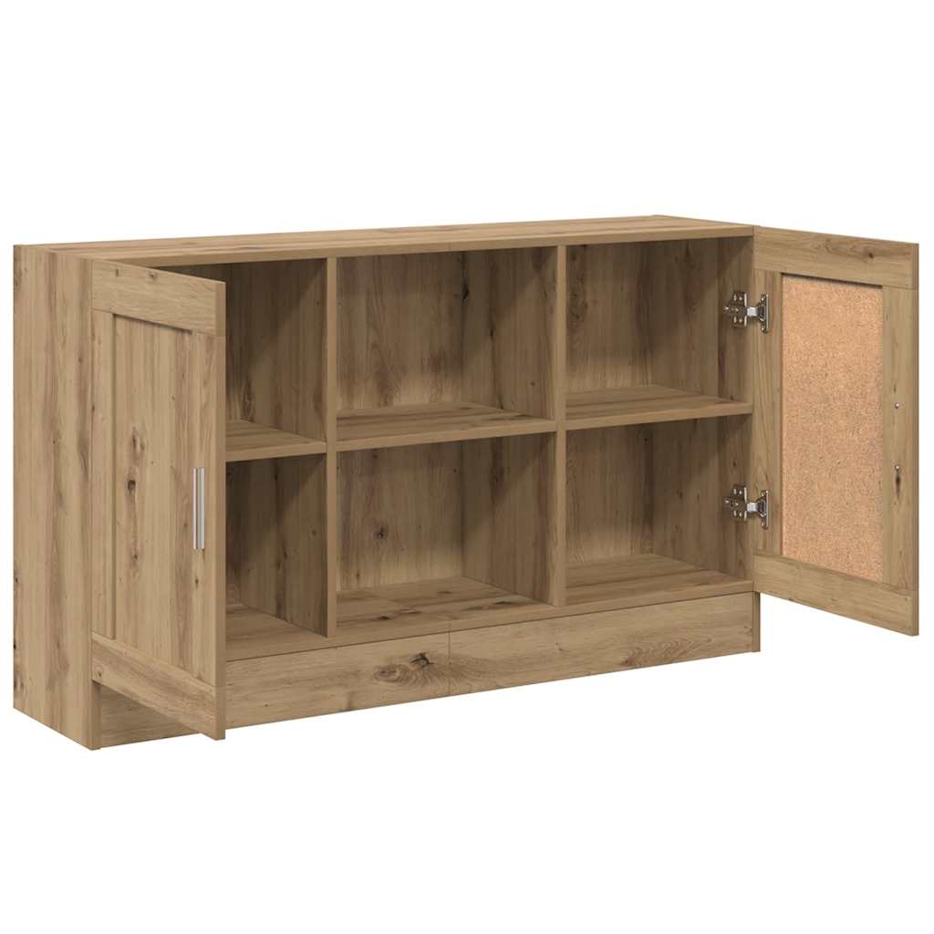 Skjenk artisan eik 120x30,5x70 cm konstruert tre