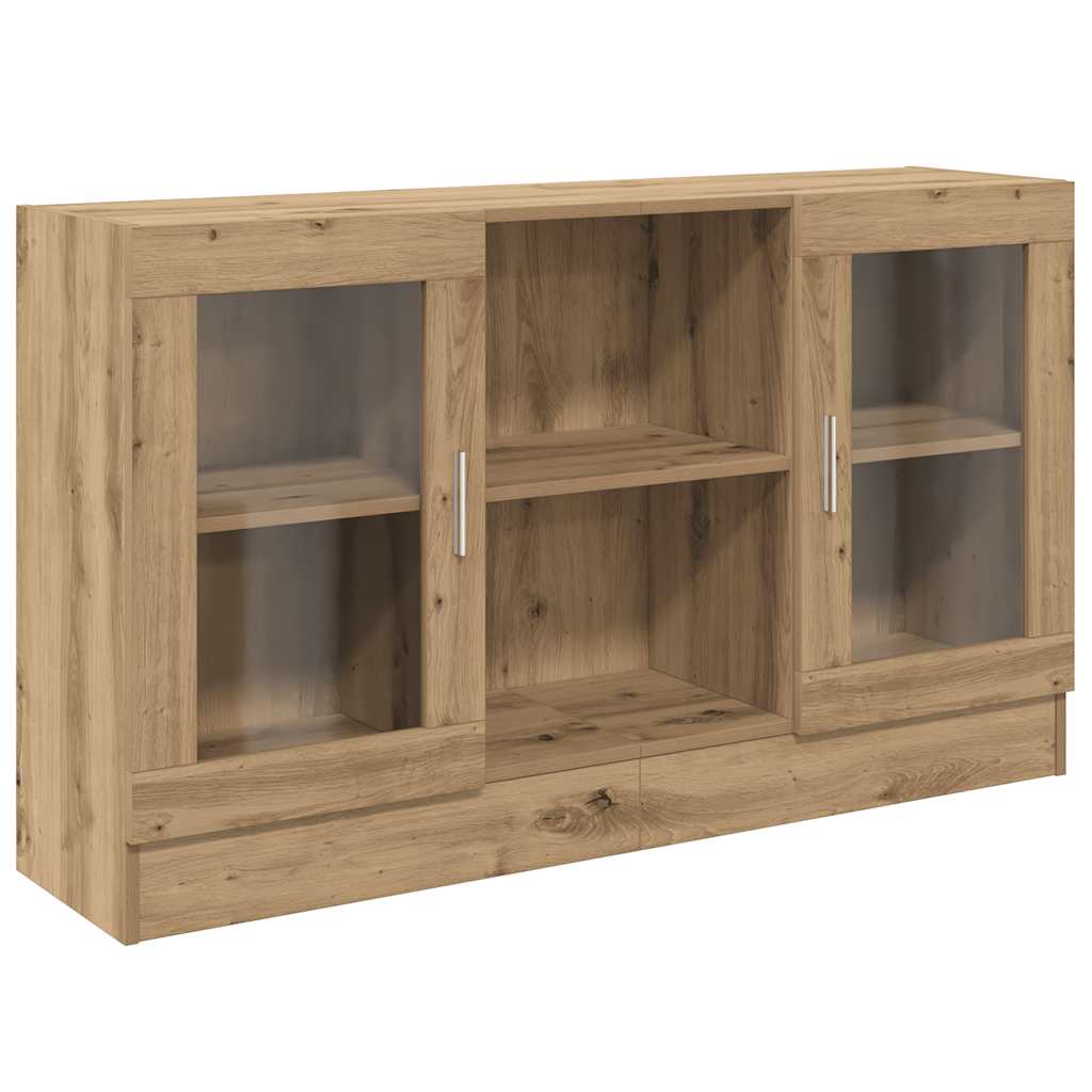 Skjenk artisan eik 120x30,5x70 cm konstruert tre