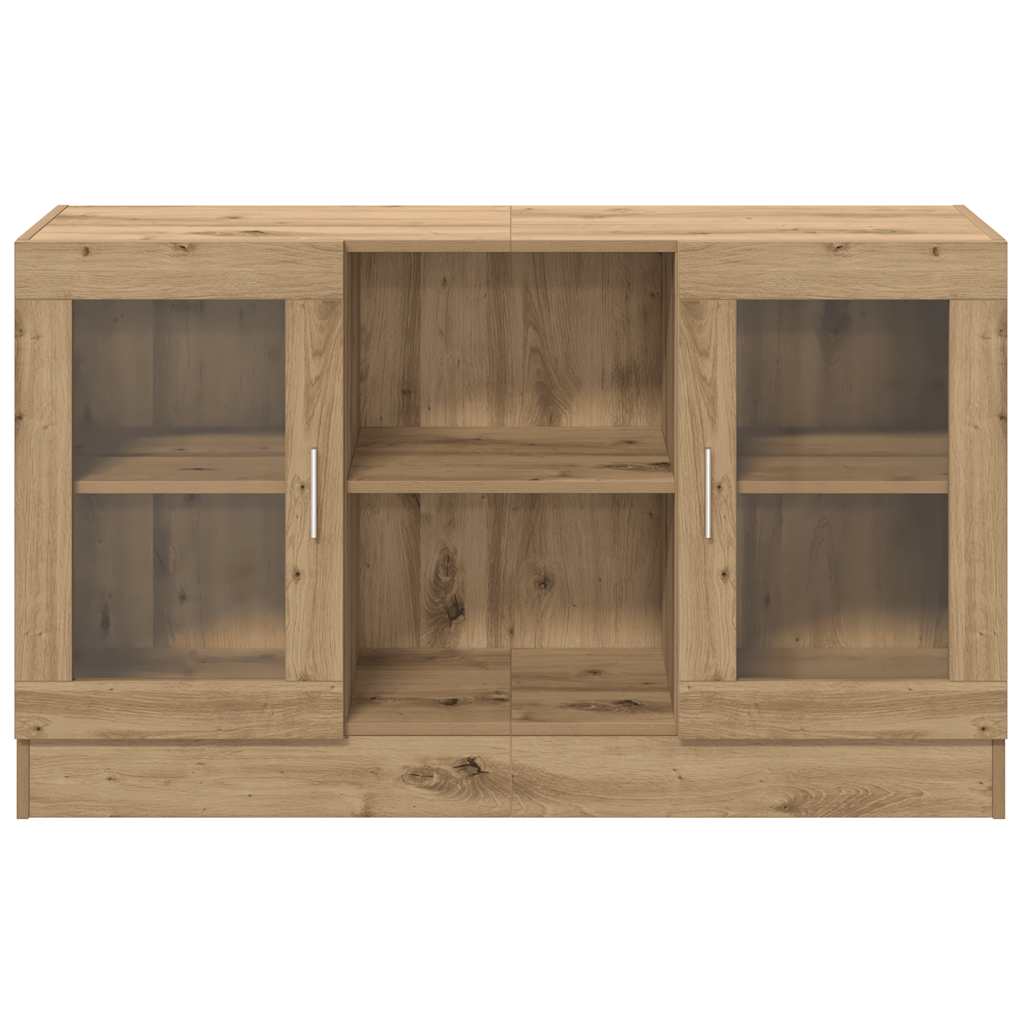 Skjenk artisan eik 120x30,5x70 cm konstruert tre