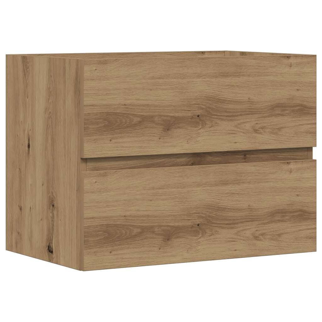 Baderomsskap artisan eik 60x38,5x45 cm konstruert tre
