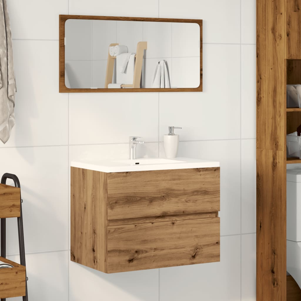 Baderomsskap artisan eik 60x38,5x45 cm konstruert tre