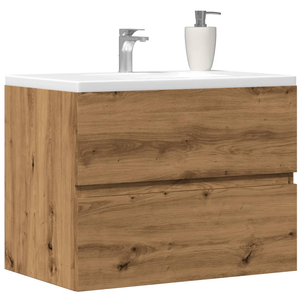 Baderomsskap artisan eik 60x38,5x45 cm konstruert tre