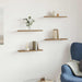 Vegghyller 4 stk artisan eik 40x10x1,5 cm konstruert tre