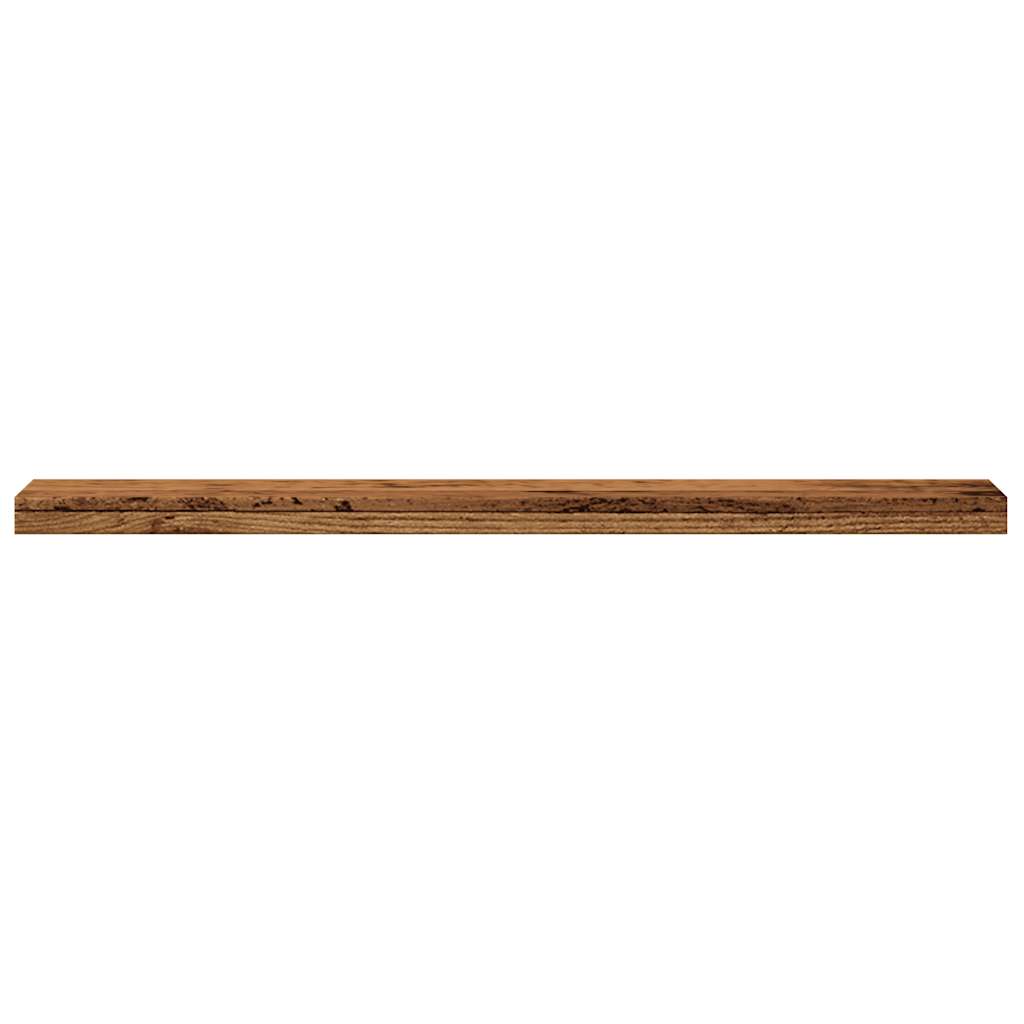 Vegghyller 4 stk gammelt tre 40x20x1,5 cm konstruert tre