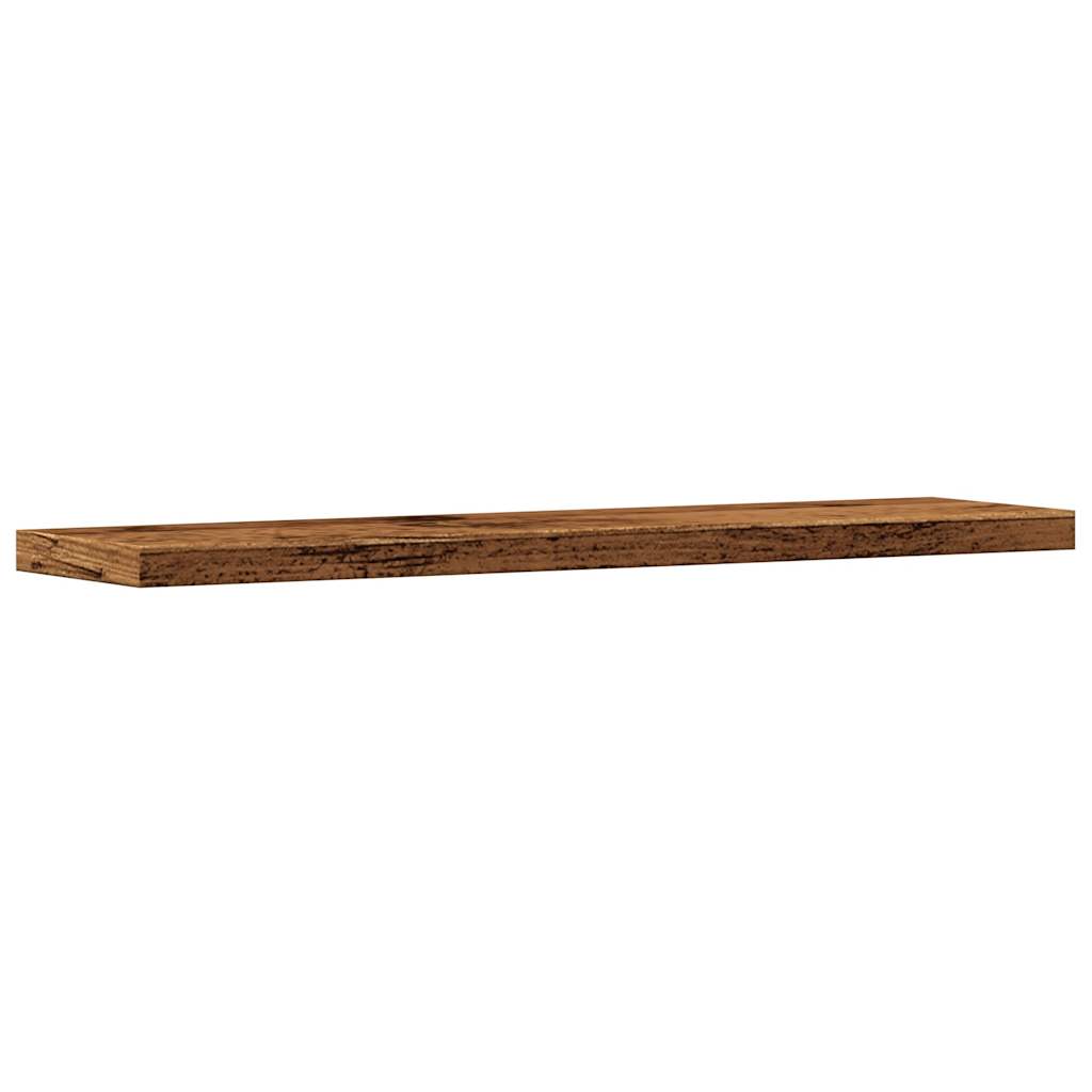 Vegghyller 4 stk gammelt tre 40x20x1,5 cm konstruert tre