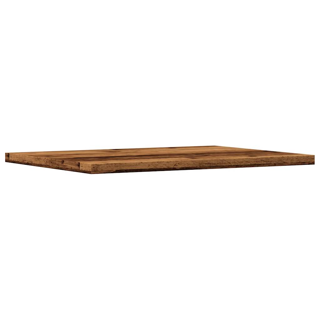 Hylleplater 4 stk gammelt tre 40x30x1,5 cm konstruert tre