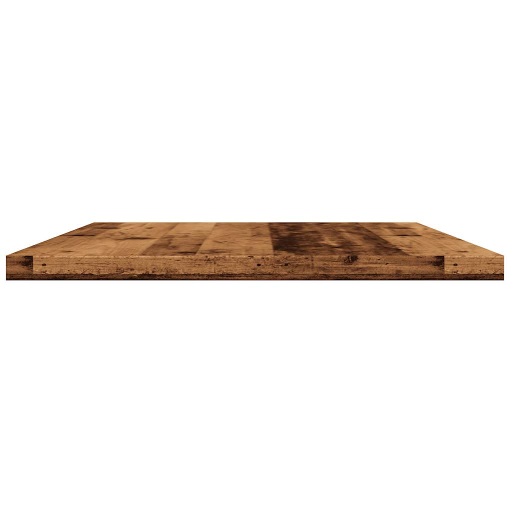 Hylleplater 4 stk gammelt tre 40x30x1,5 cm konstruert tre