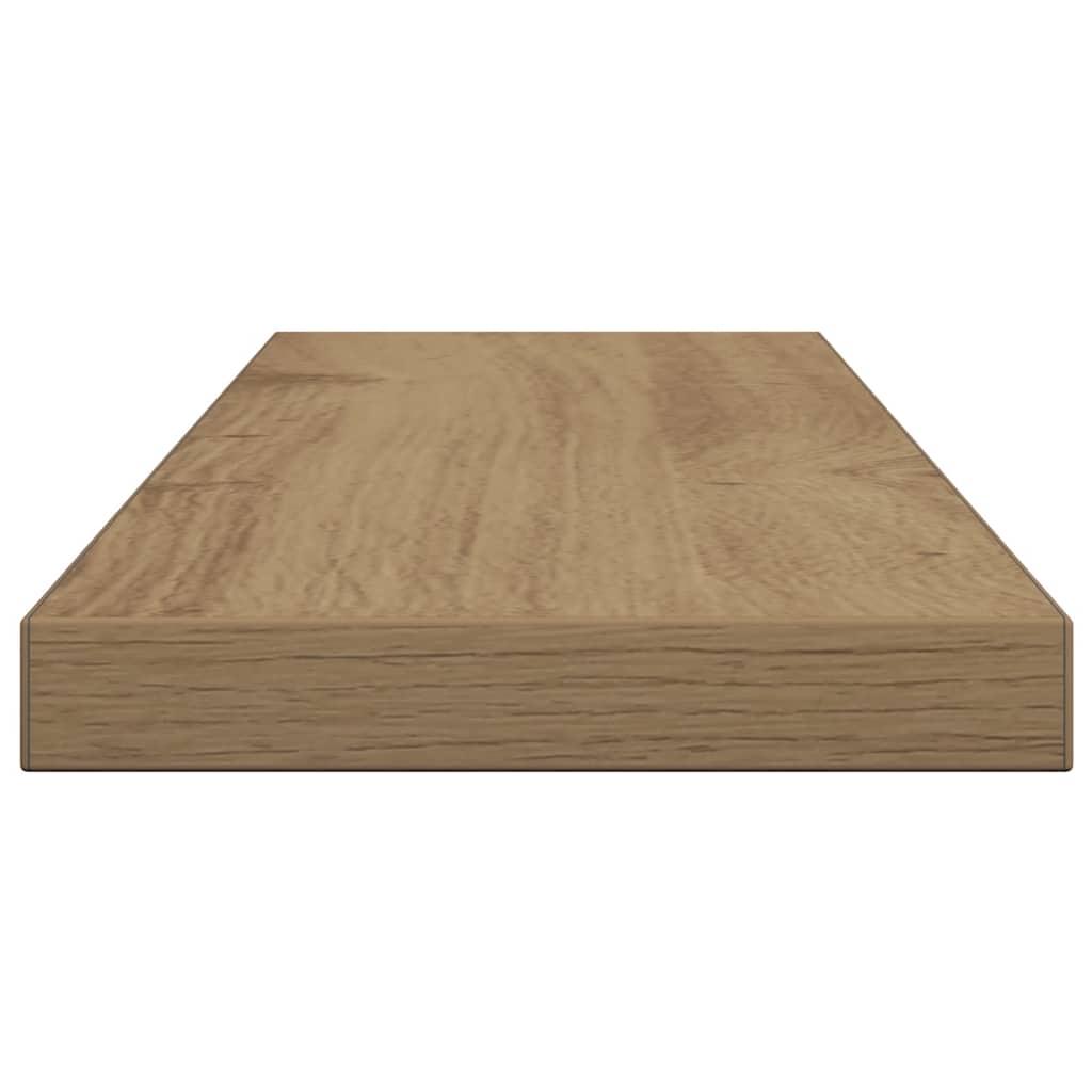 Hylleplater 4 stk artisan eik 60x10x1,5 cm konstruert tre