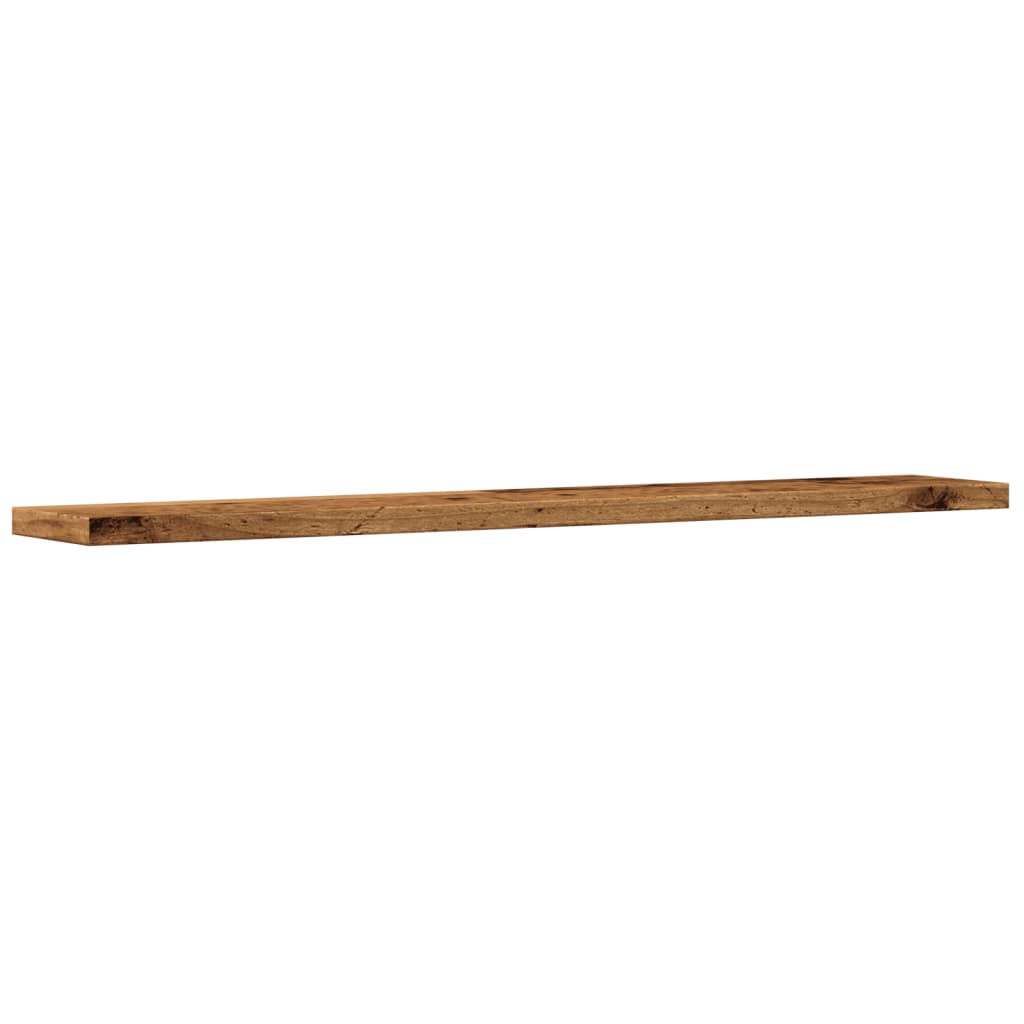 Vegghyller 4 stk gammelt tre 60x20x1,5 cm konstruert tre
