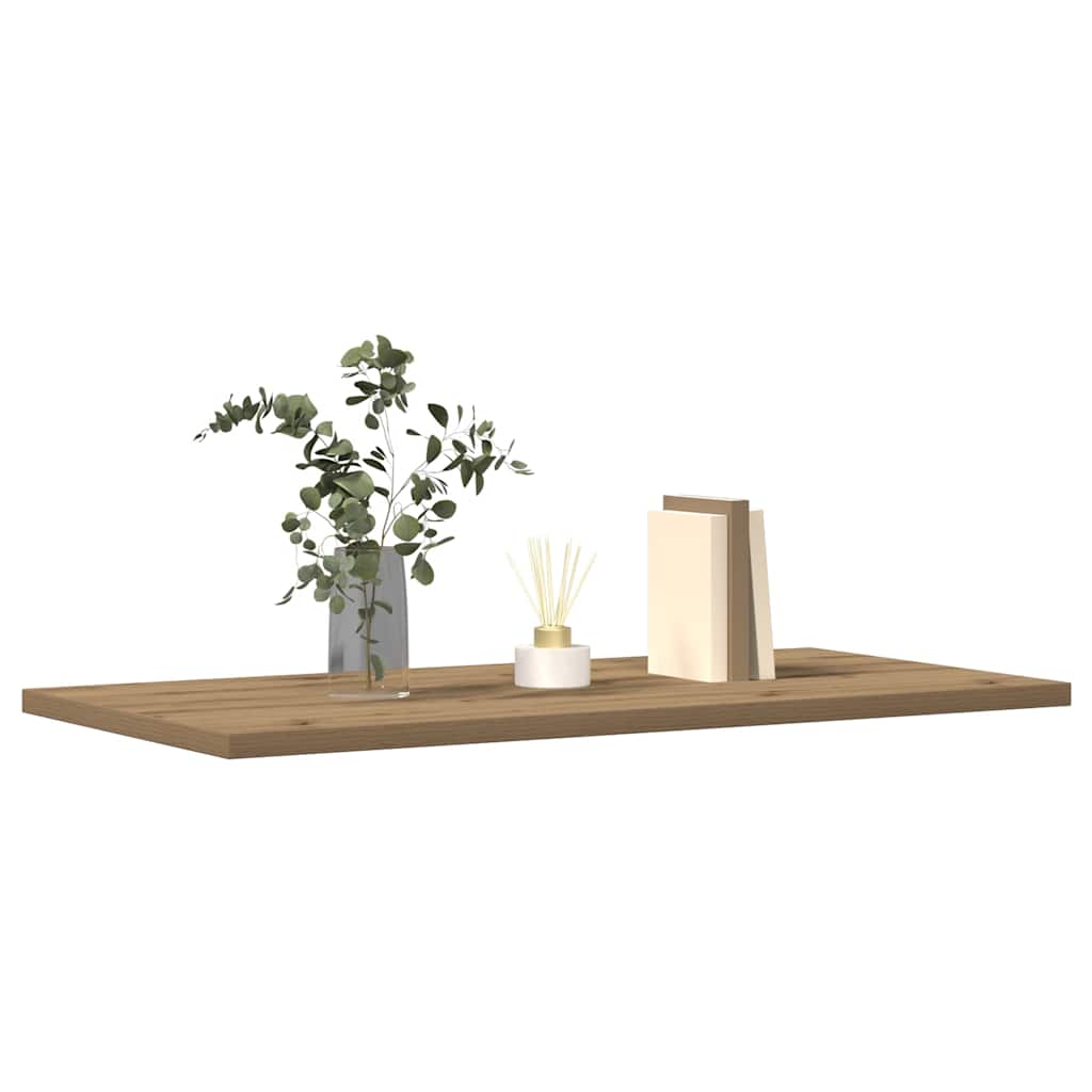 Vegghyller 4 stk artisan eik 60x30x1,5 cm konstruert tre