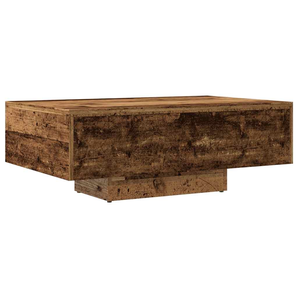 Salongbord gammelt tre 85x55x31 cm konstruert tre