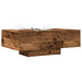 Salongbord gammelt tre 85x55x31 cm konstruert tre
