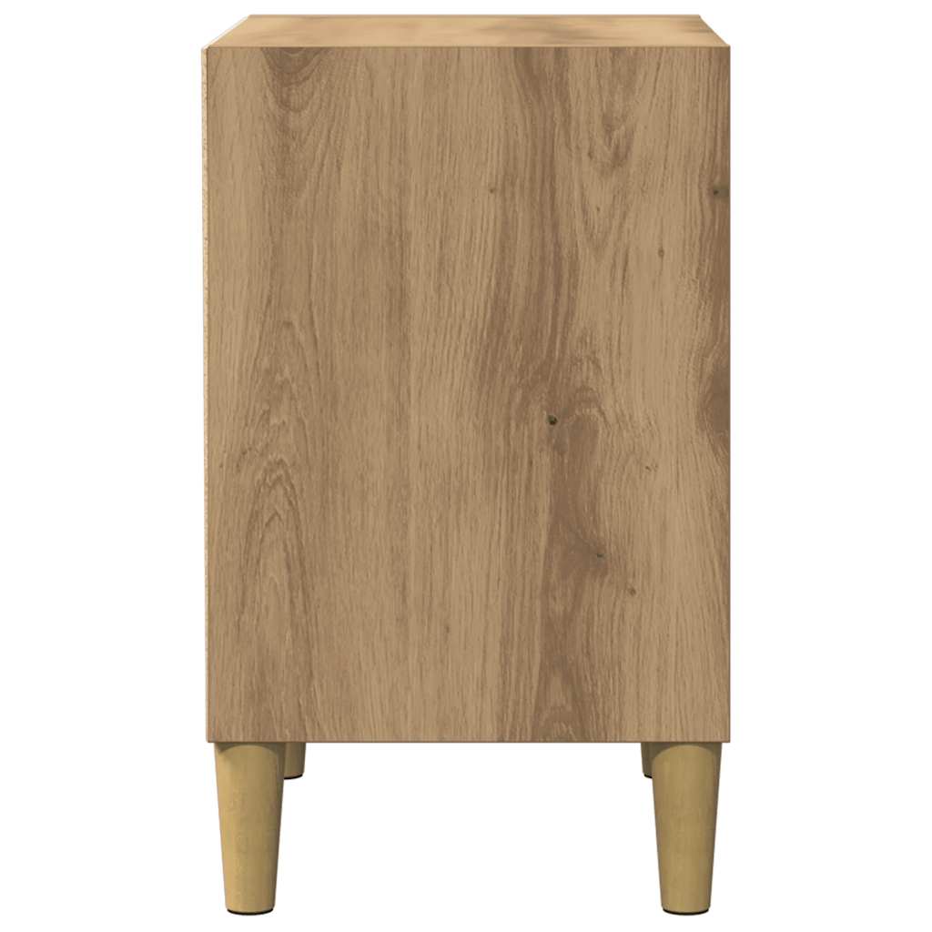 Nattbord artisan eik 40x30x50 cm konstruert tre