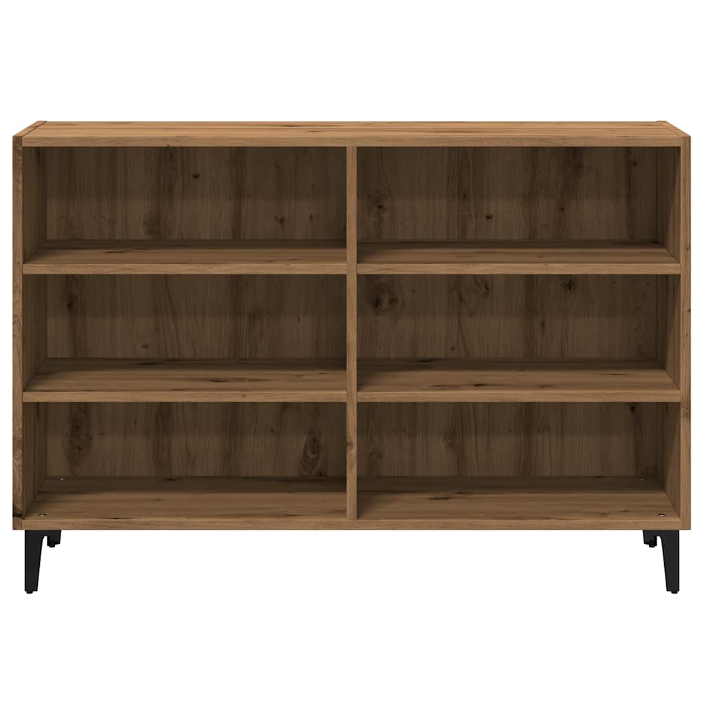 Skjenk artisan eik 103,5x35x70 cm konstruert tre