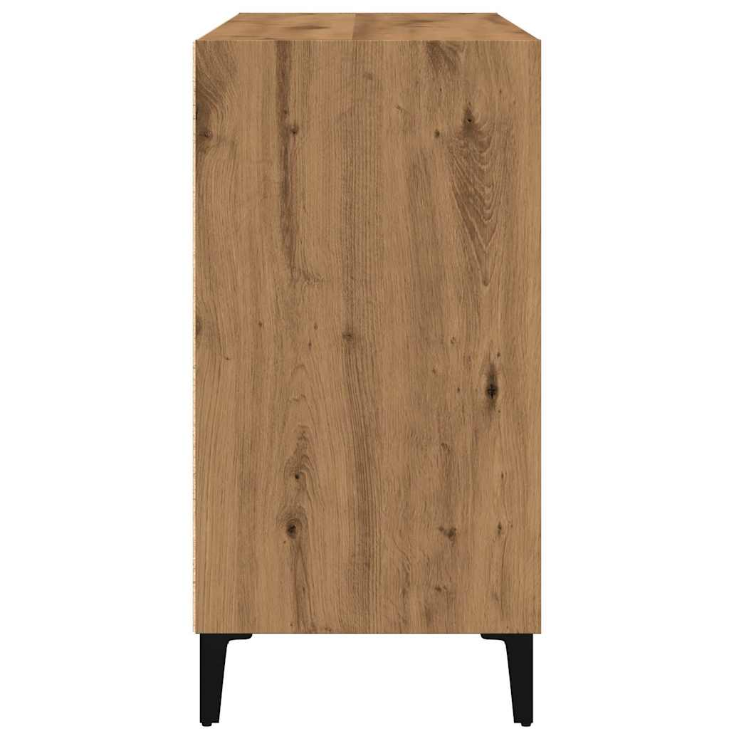 Skjenk artisan eik 103,5x35x70 cm konstruert tre