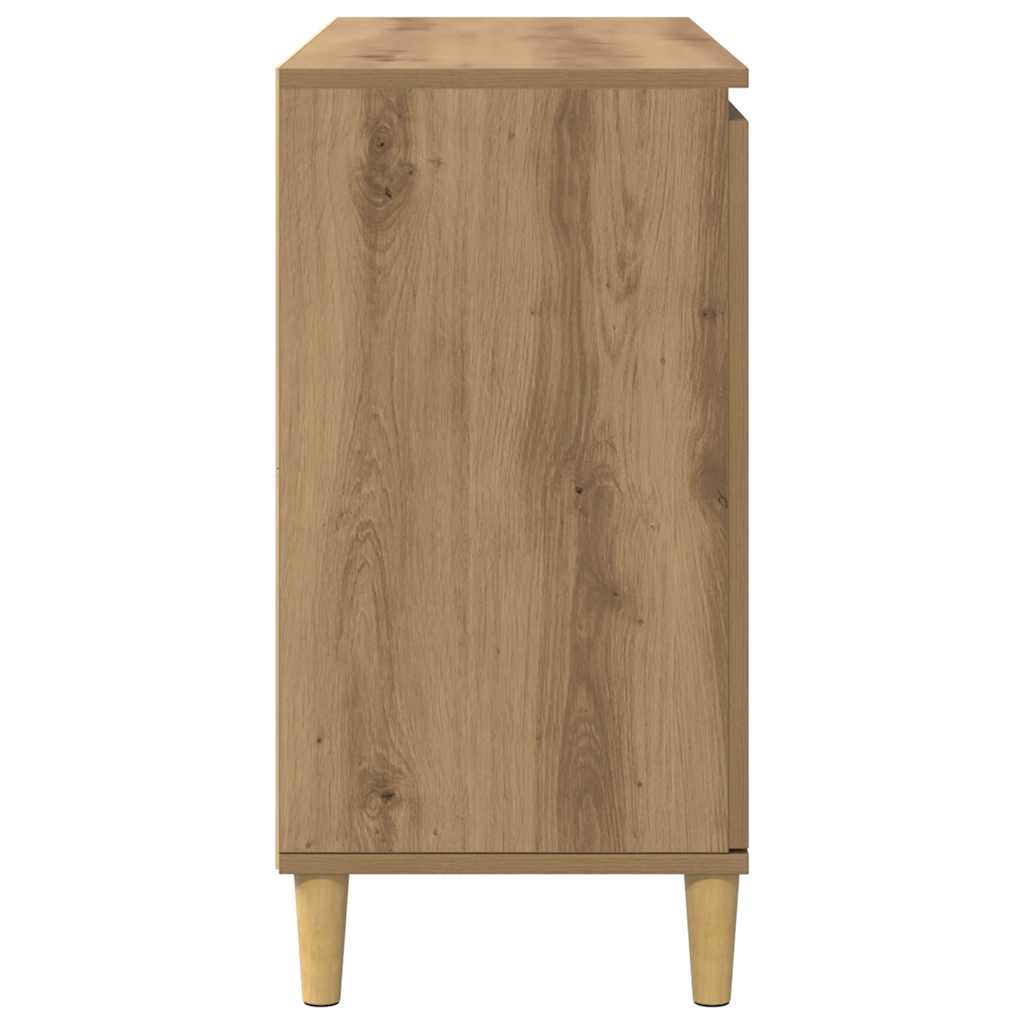 Skjenk artisan eik 102x35x70 cm konstruert tre