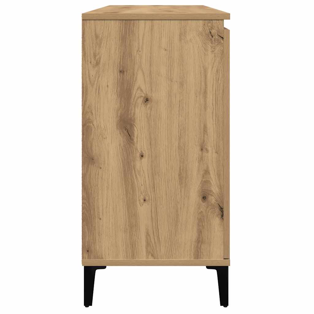 Skjenk artisan eik 102x35x70 cm konstruert tre