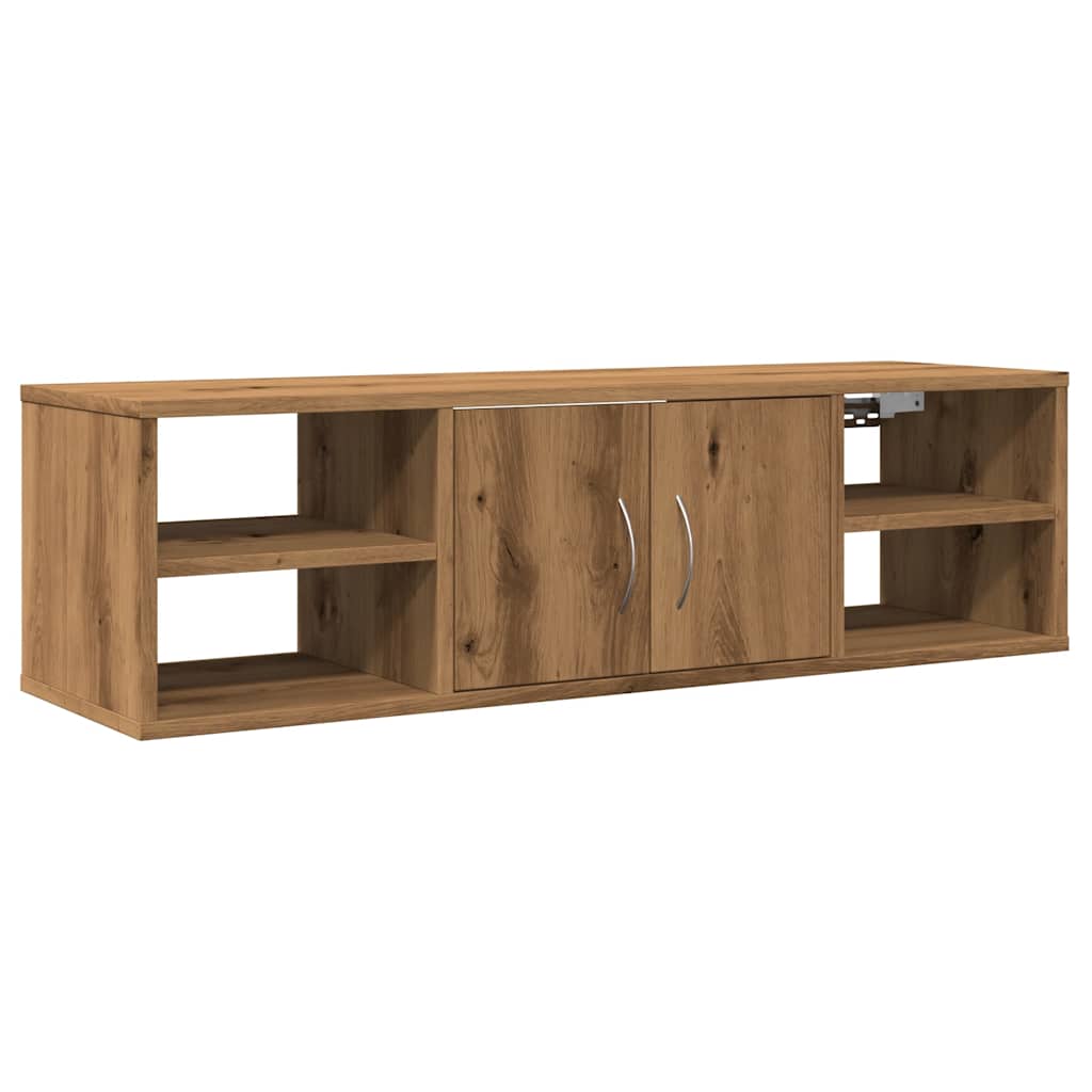 Veggskap artisan eik 101x30x29 cm konstruert tre