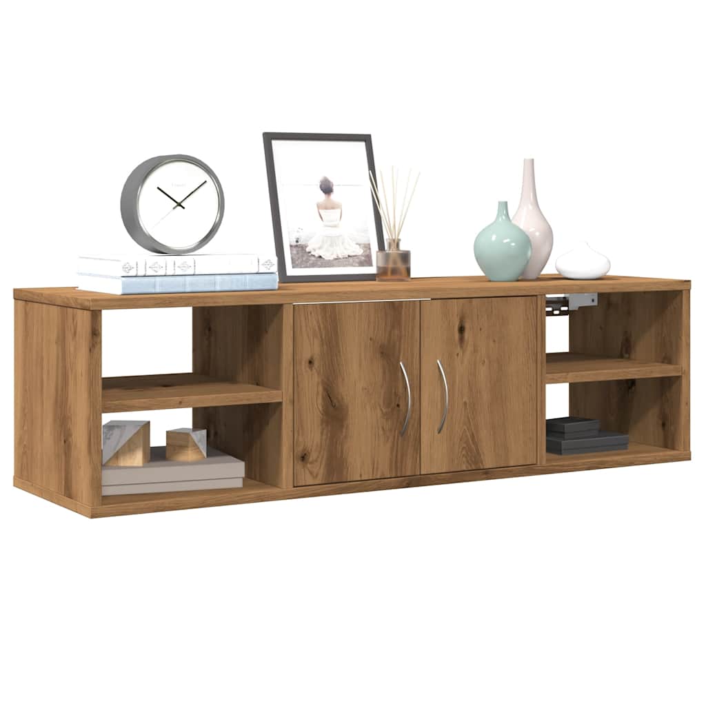 Veggskap artisan eik 101x30x29 cm konstruert tre