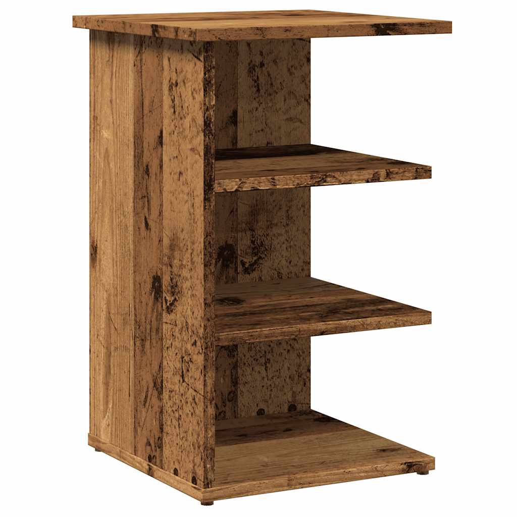 Skjenk gammelt tre 35x35x55 cm konstruert tre